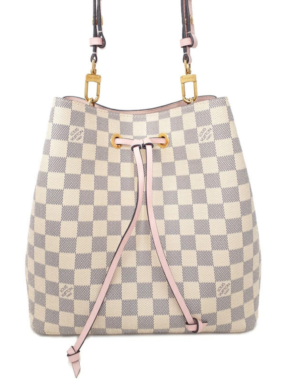 Louis Vuitton Damier Azur White Neo Noe Shoulder Bag